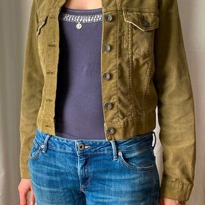 Tommy Hilfiger NWOT Corduroy Crop Jacket